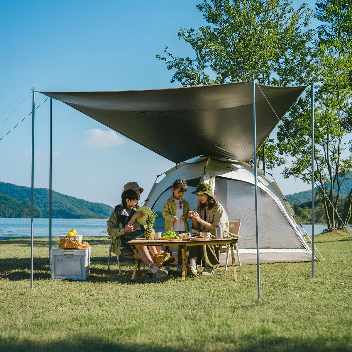Ango™ 3-4 Person Instant Pop-Up Camping Tent - Image 13