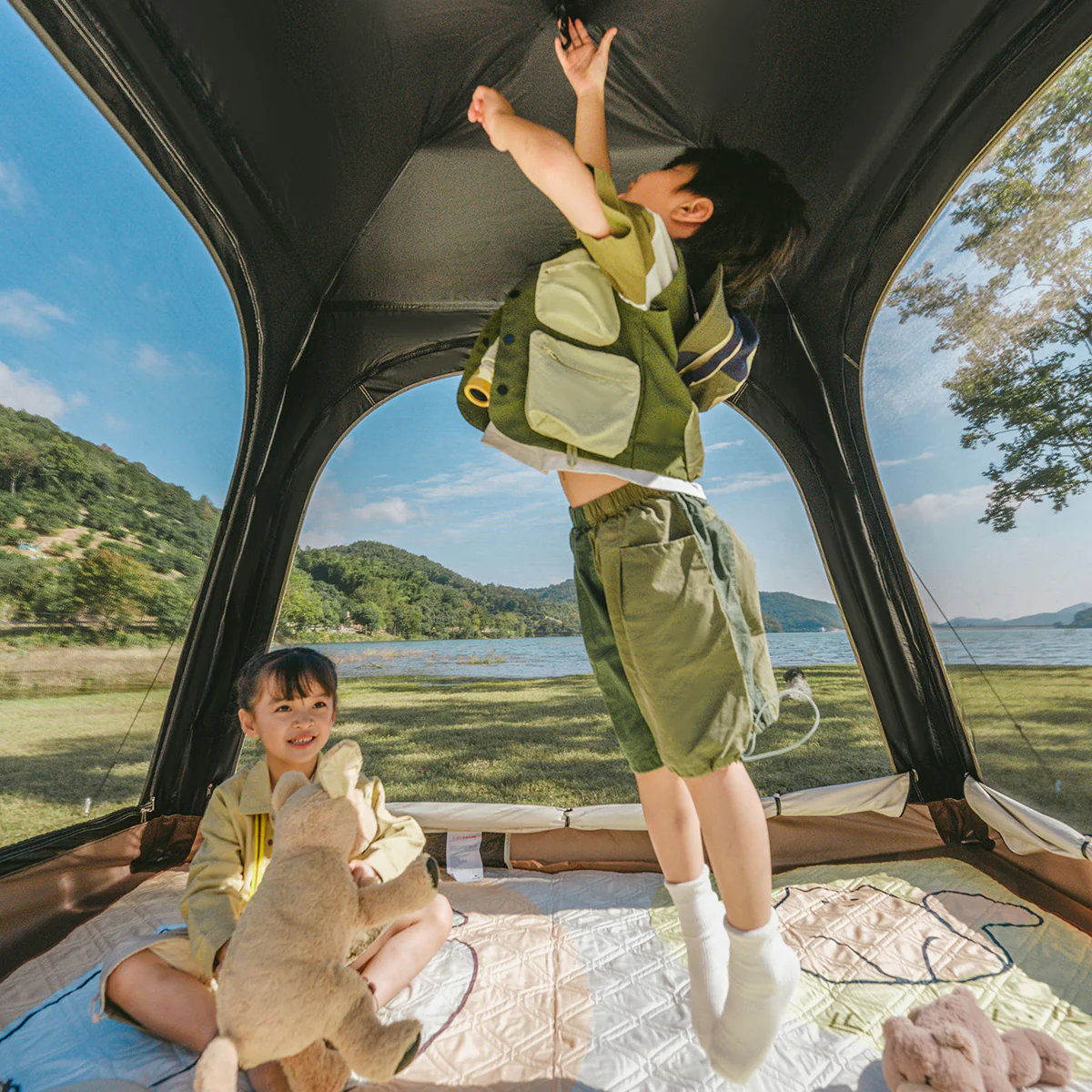 Ango™ 3-4 Person Instant Pop-Up Camping Tent - Image 14
