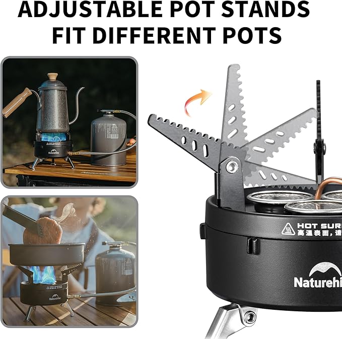 BlackStar™ High-Output Triple Burner Gas Stove - Image 5