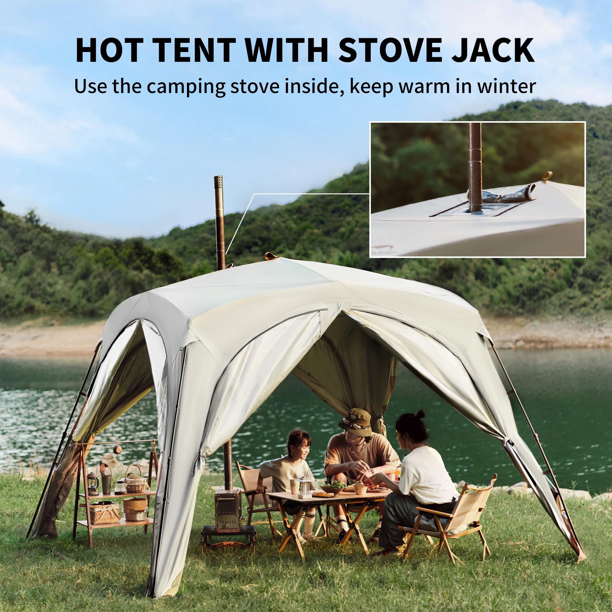 Cloud Boundar™ 4-sided Pop-Up Canopy Tent - Image 3
