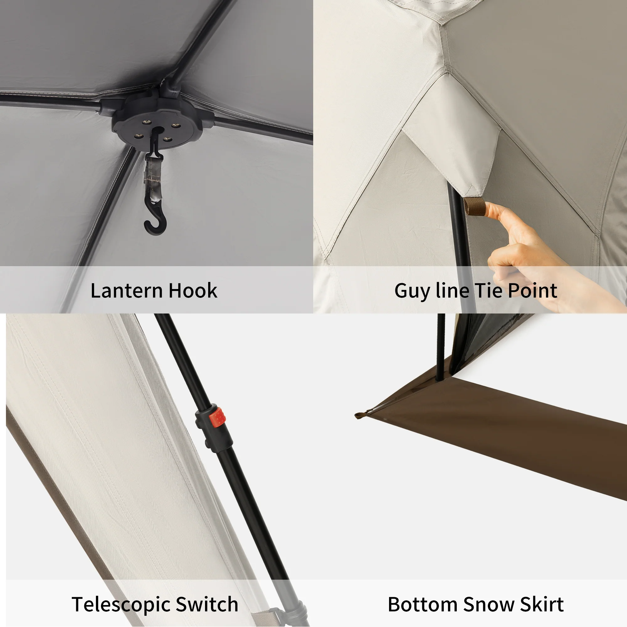 Cloud Boundar™ 4-sided Pop-Up Canopy Tent - Image 4