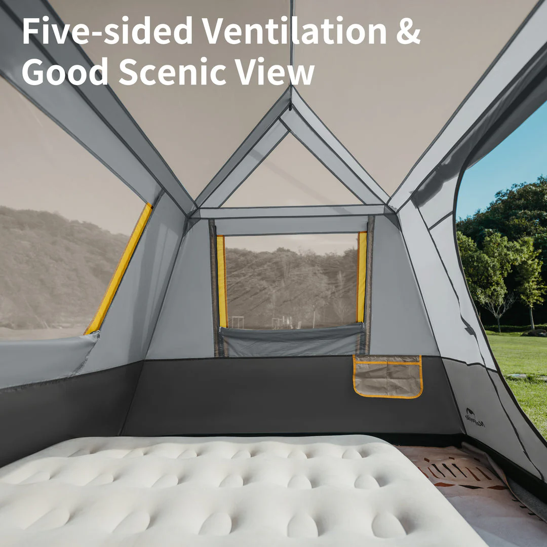 Cape™ 5.2 4-Person Square Pop-Up Camping Tent - Image 5