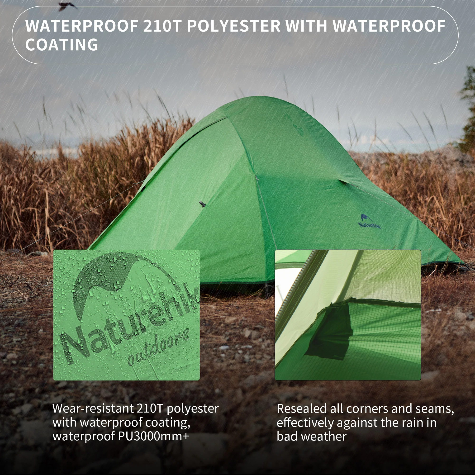 Cloud Up™ Base 1-Person Ultralight Backpacking Tent - Image 6