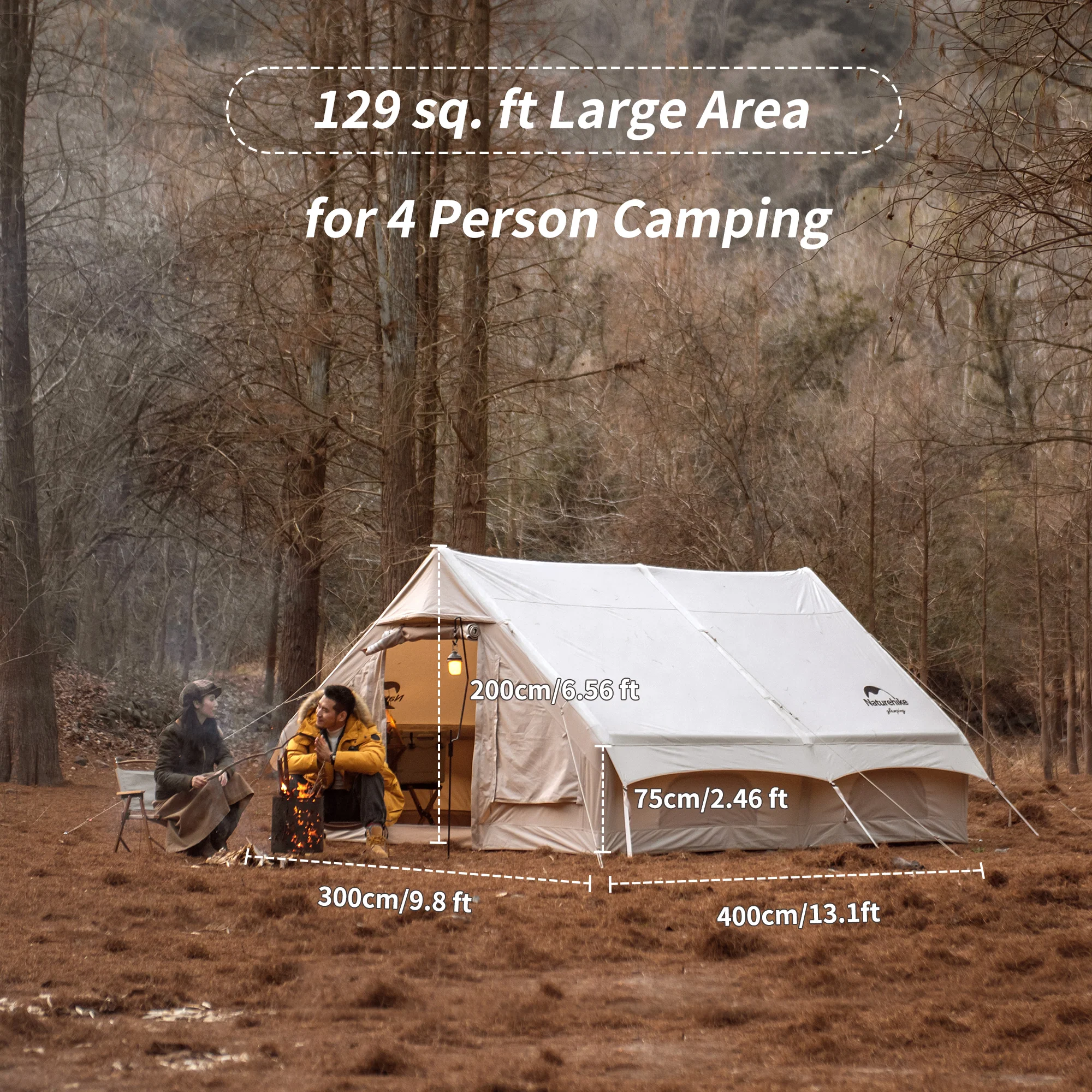GEN 12 Roof 4-Person Glamping Tent - Image 2