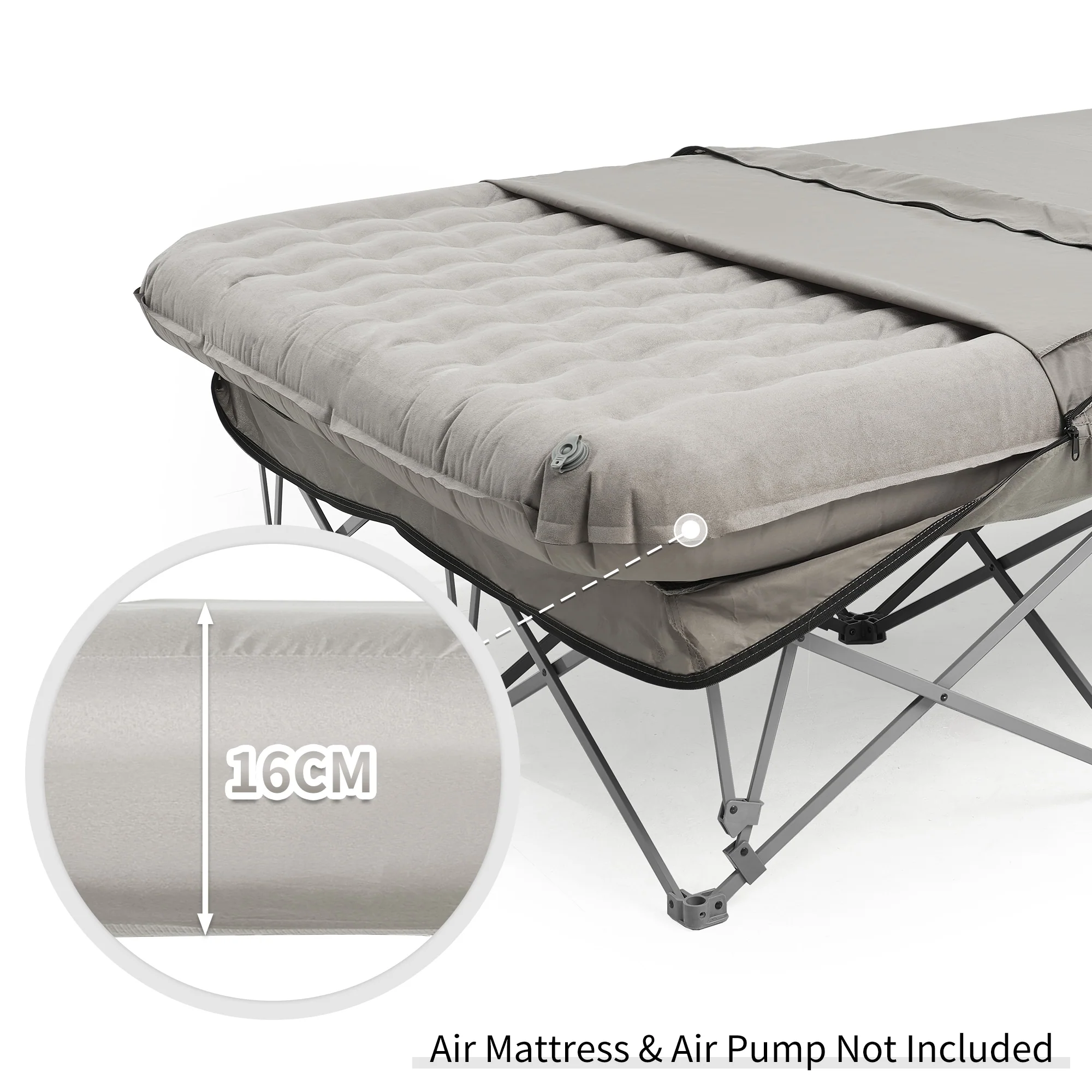GreenField™ XJC08 Folding Camping Bed - Image 3