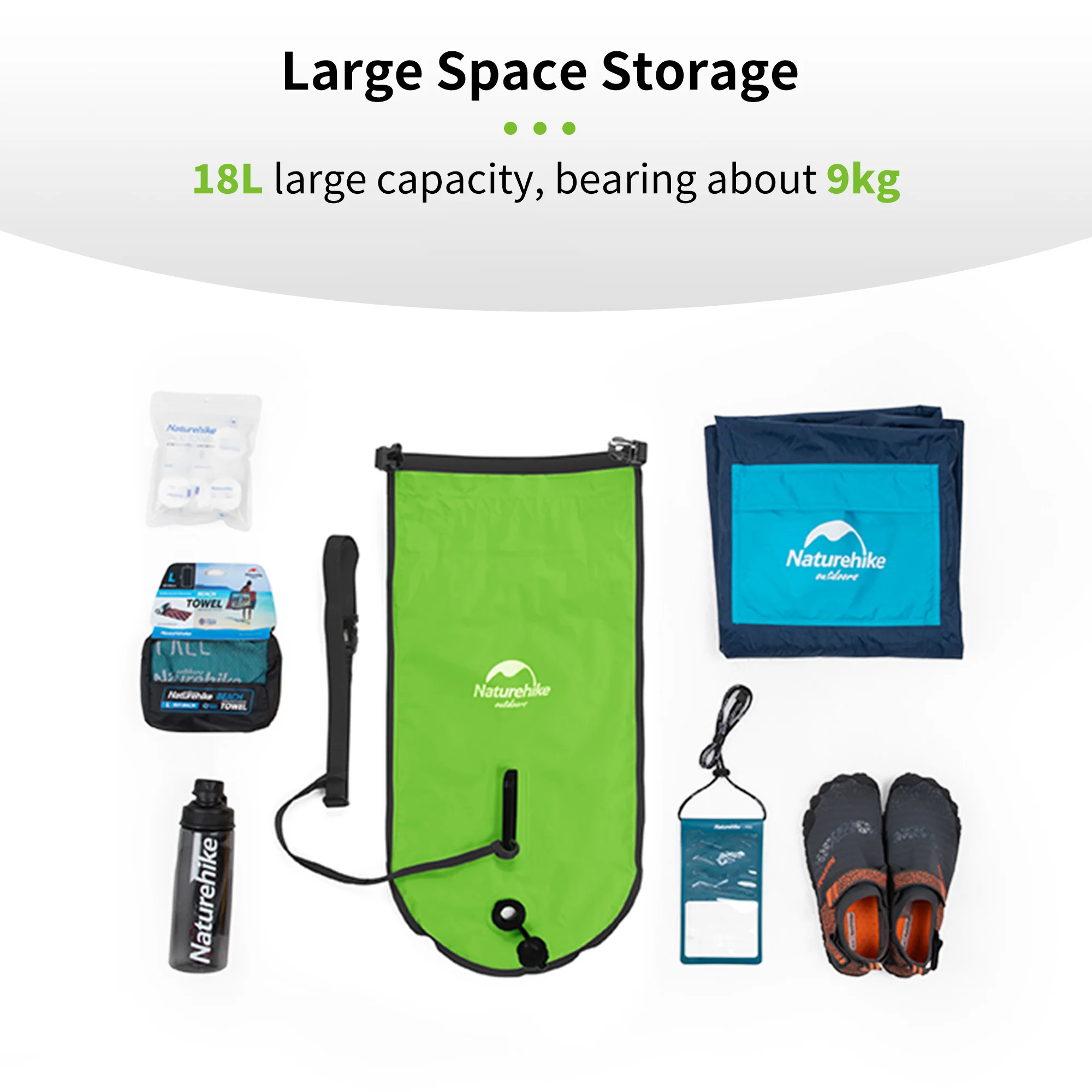 18L High Visible Safety Dry Bag - Image 8