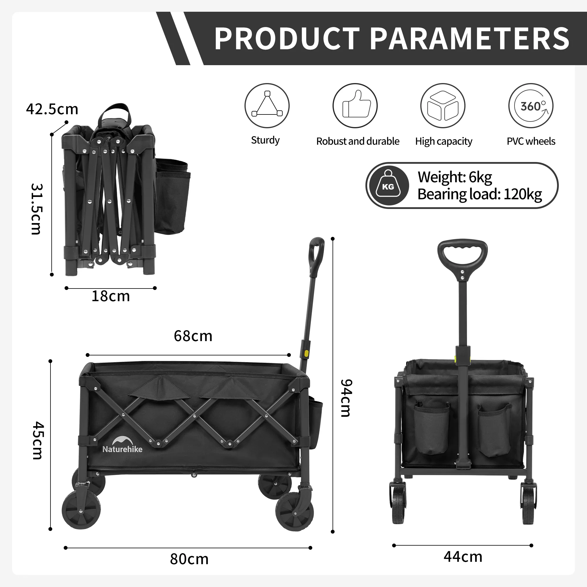 Lightweight Folding Trolley - Image 12