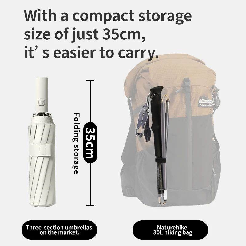 Lightwind UL - Carbon Aluminum 4-Section Folding Trekking Pole - Image 8