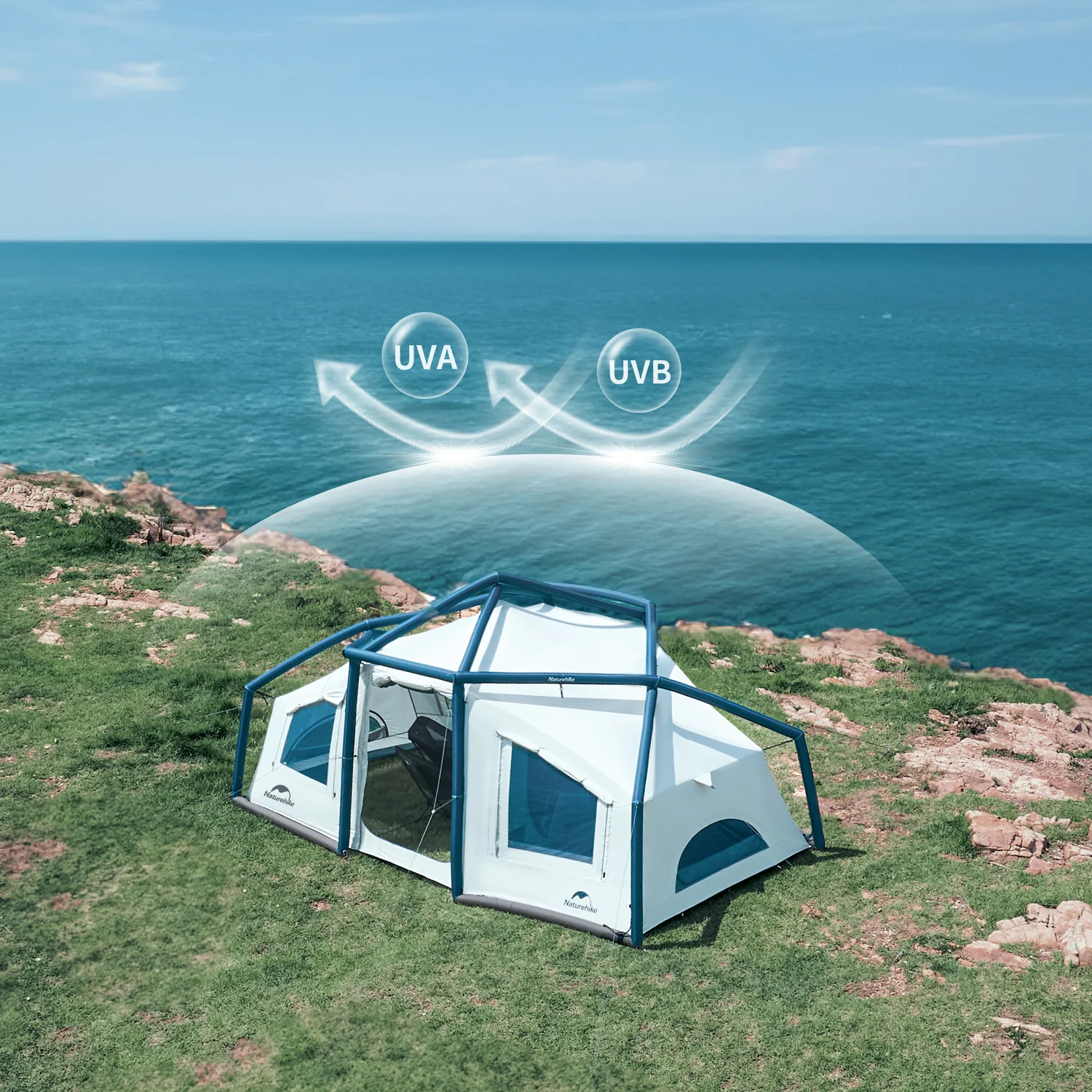 Lingfeng Air 12 Lightweight Inflatable 4 Season Tent - Image 6