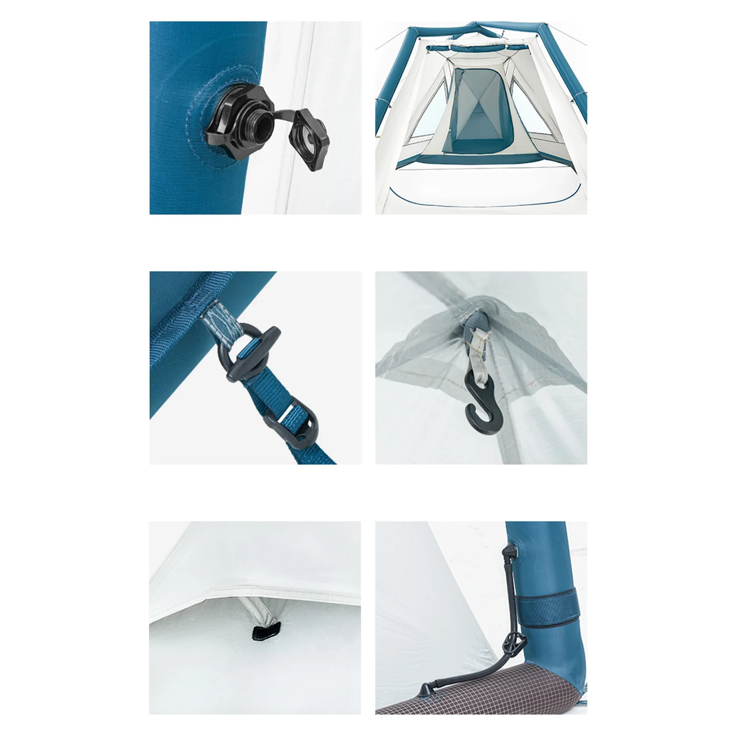 Lingfeng Air 7.3 Lightweight Inflatable Tent - Image 4