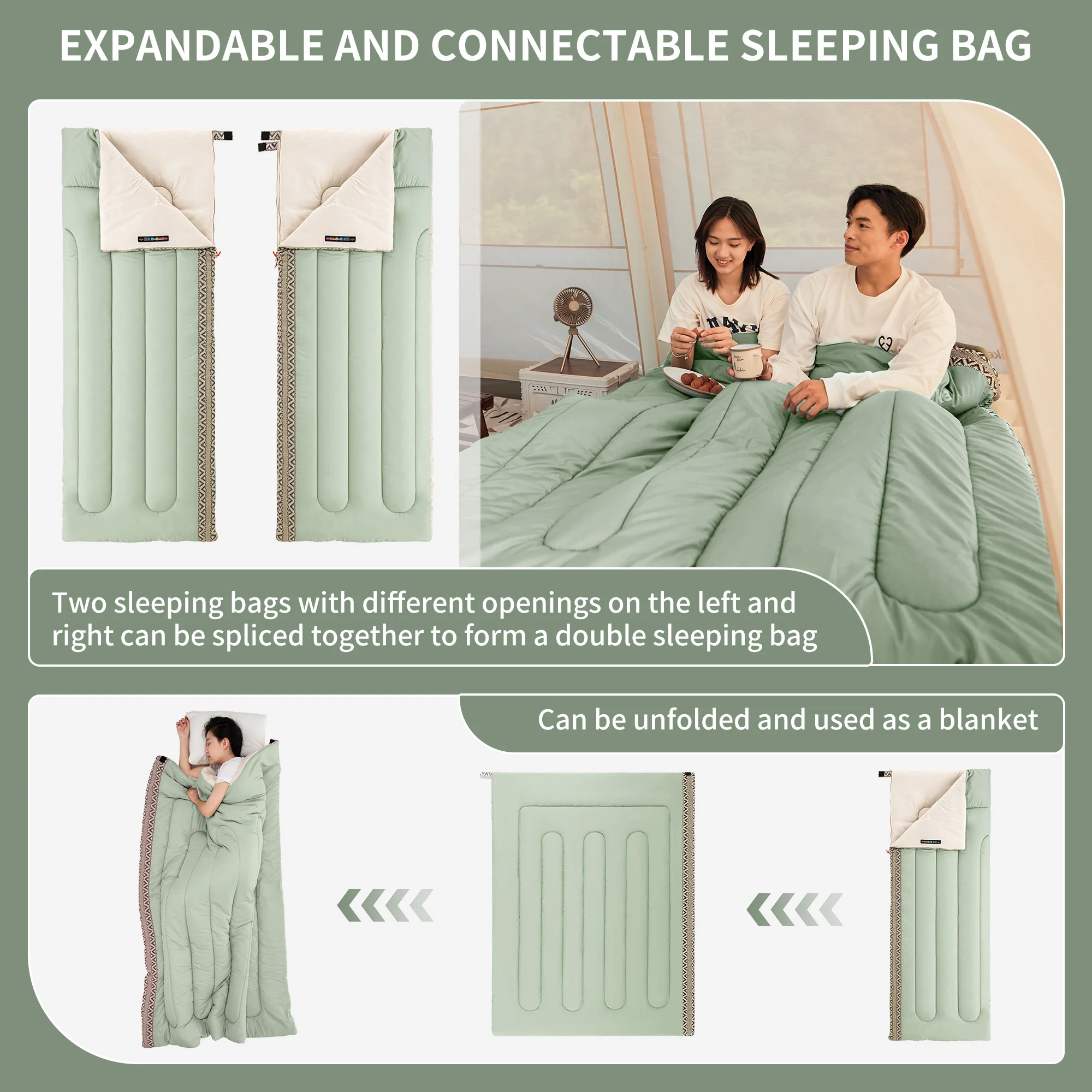 Linglong™ L150 3-Season Sleeping Bag - Image 10