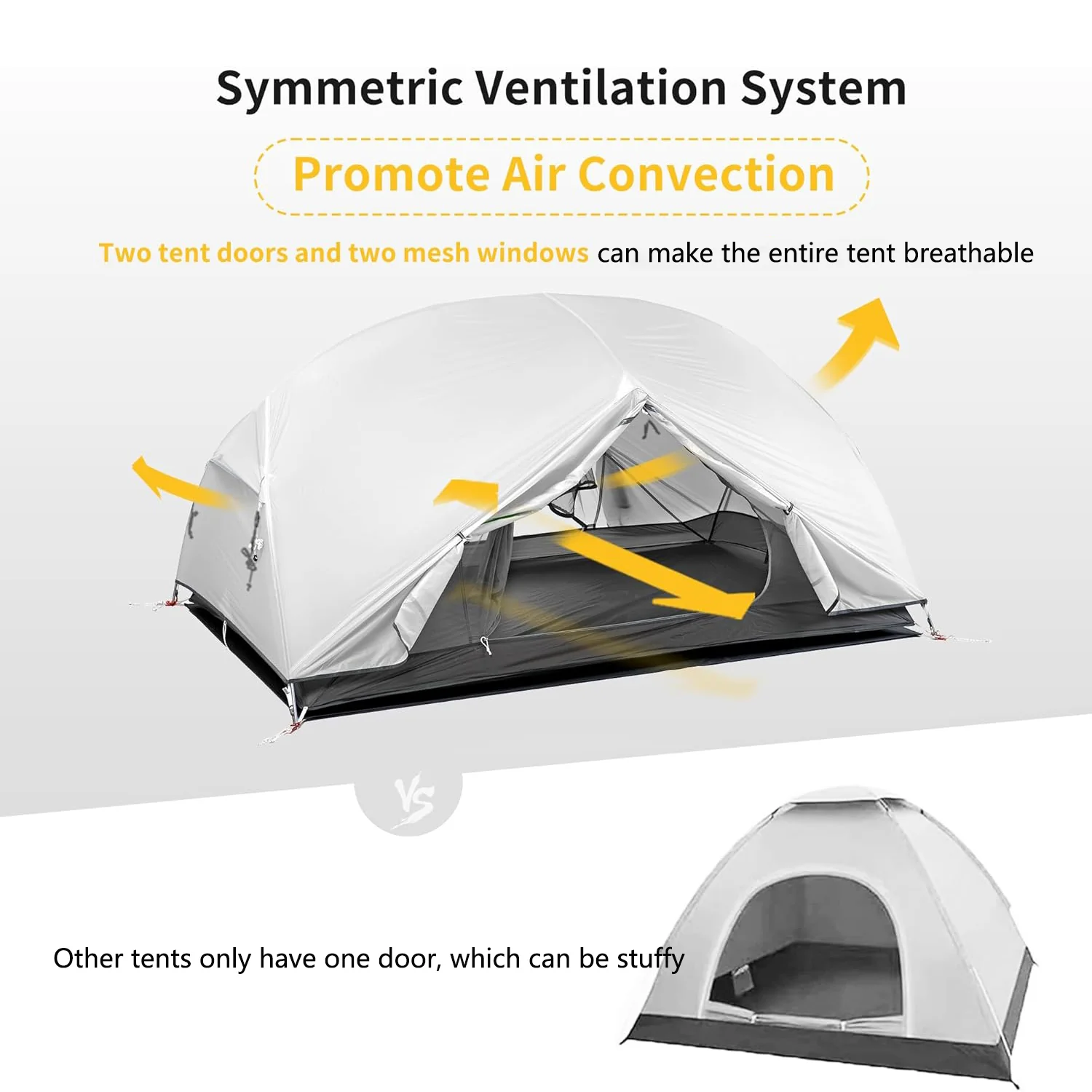 Mongar™ 2-Person Ultralight Backpacking Tent - Image 7
