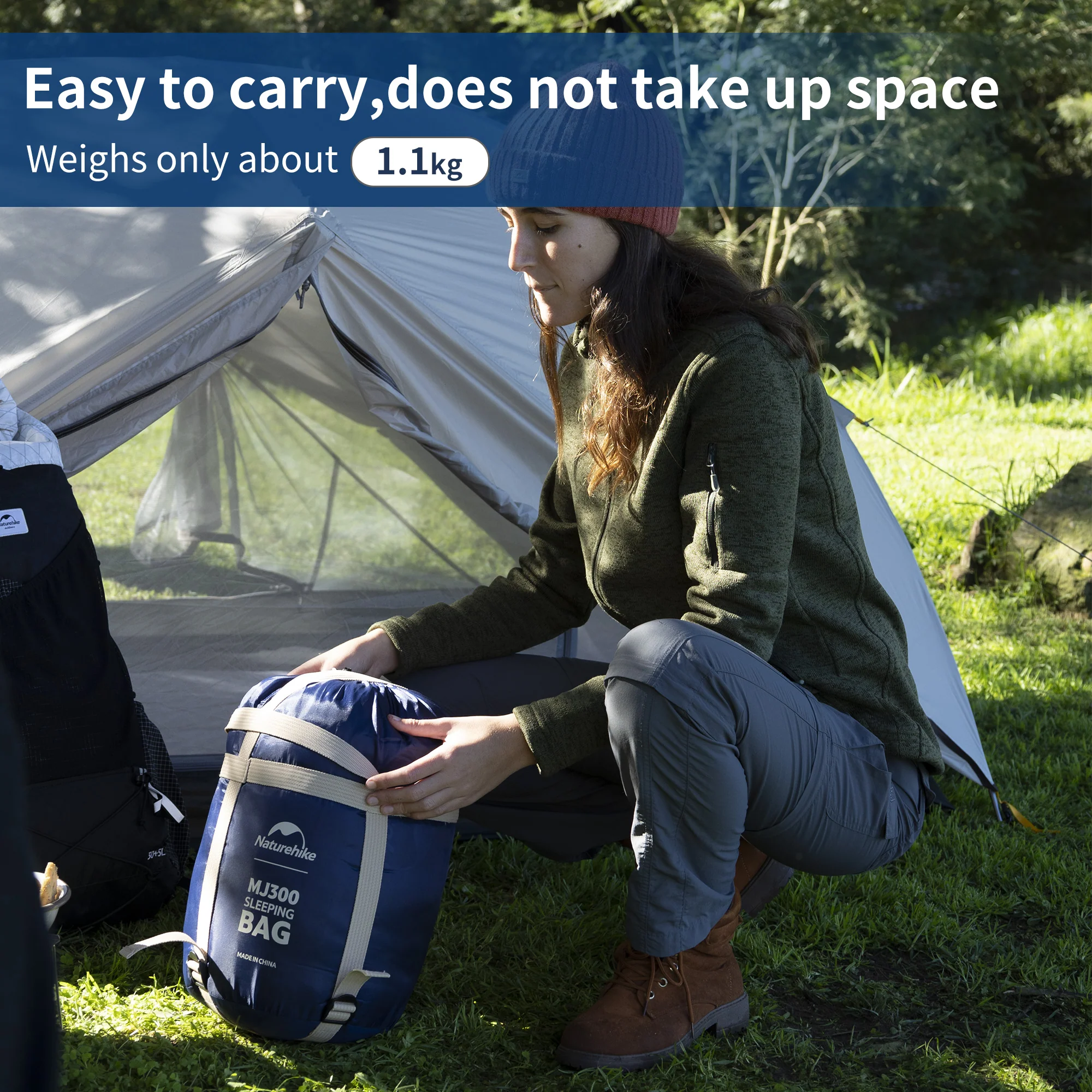 Mujin™ MJ600 Synthetic Mummy Sleeping Bag 23°F / -5°C - Image 4