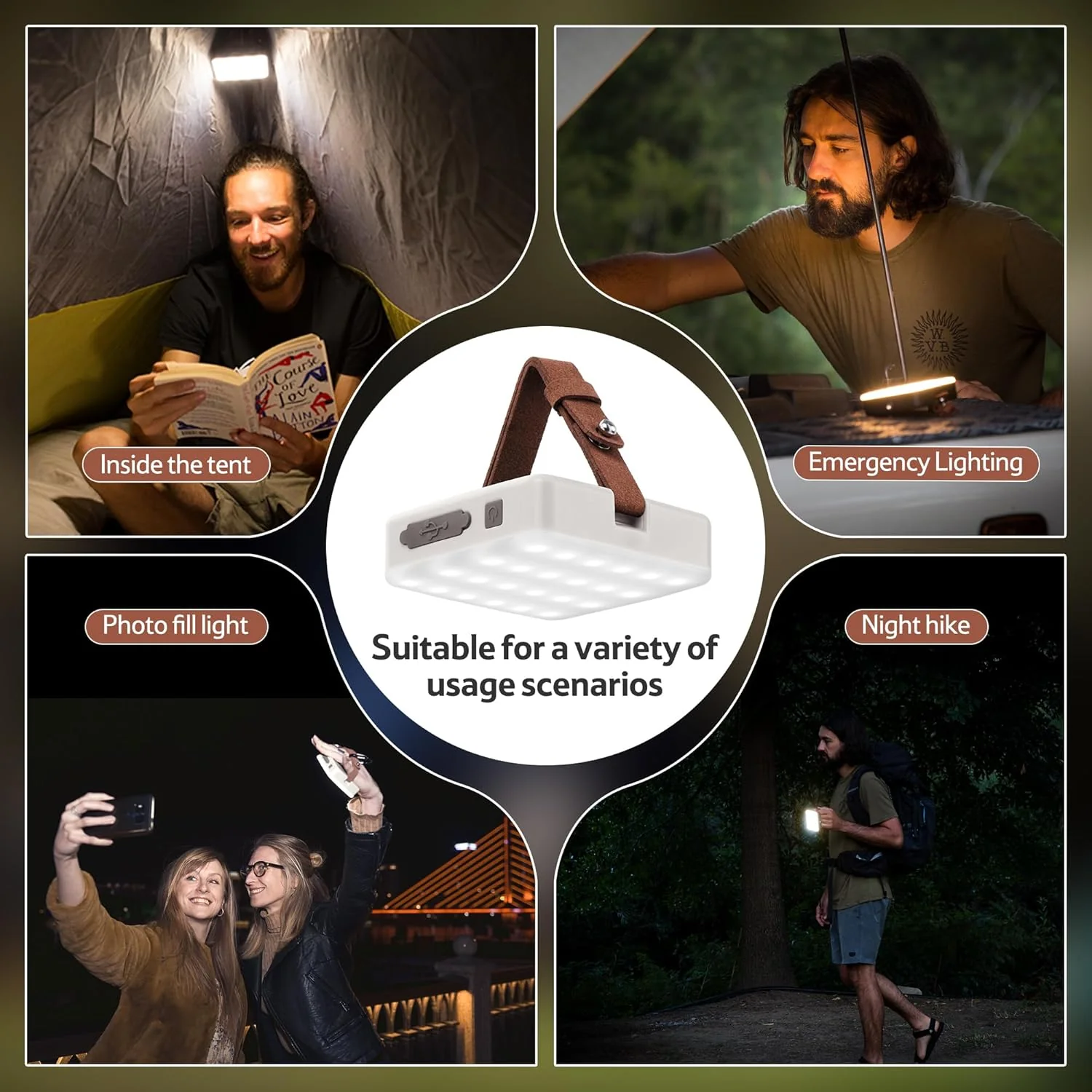 Naturehike 650LM Camping Lamp Rechargeable 6000mAh - Image 6