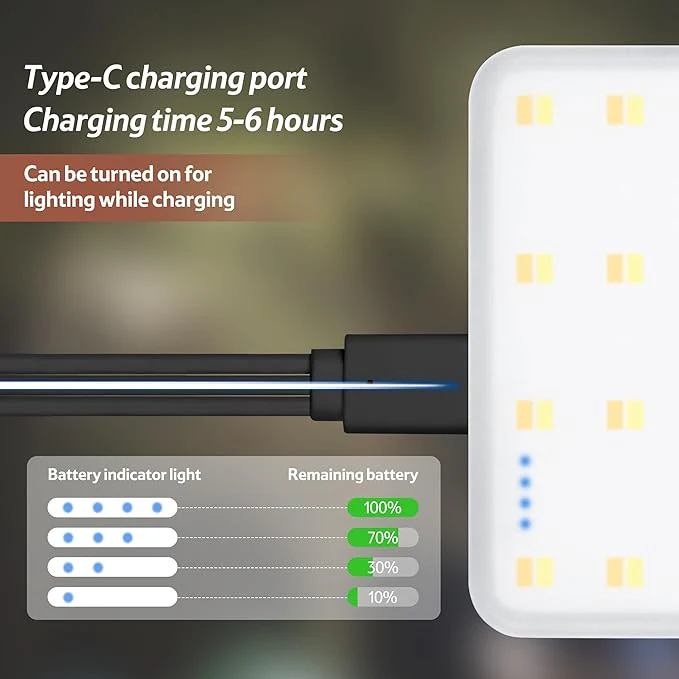 Naturehike 650LM Camping Lamp Rechargeable 6000mAh - Image 8