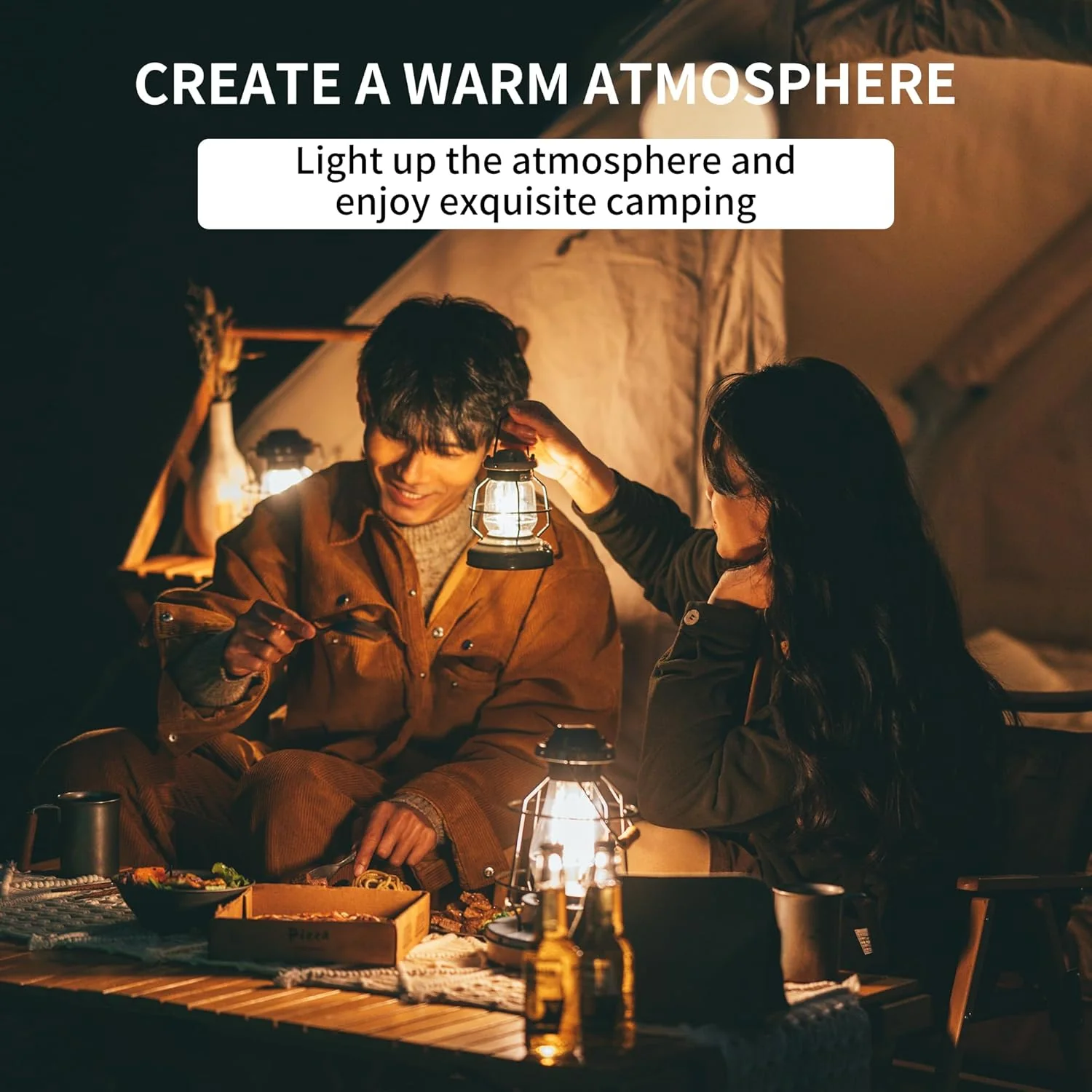 Naturehike Camping Lamp 3000mAh Rechargeable IPX4 Waterproof Dimmable LED Lantern - Image 7