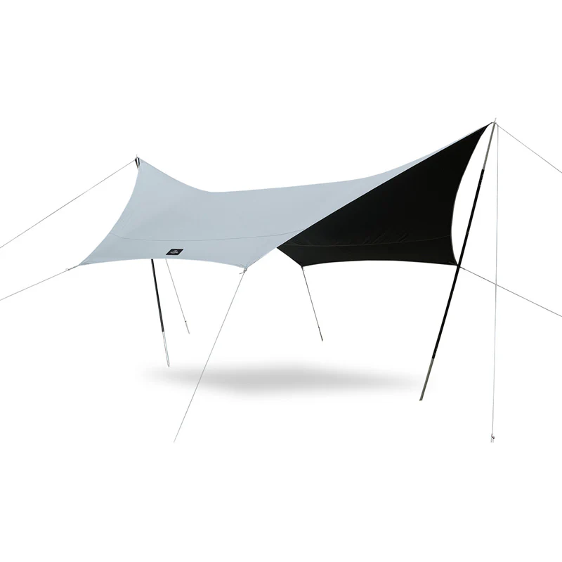 Naturehike SHARK Black Vinyl Hexagonal Sunshade - Image 15