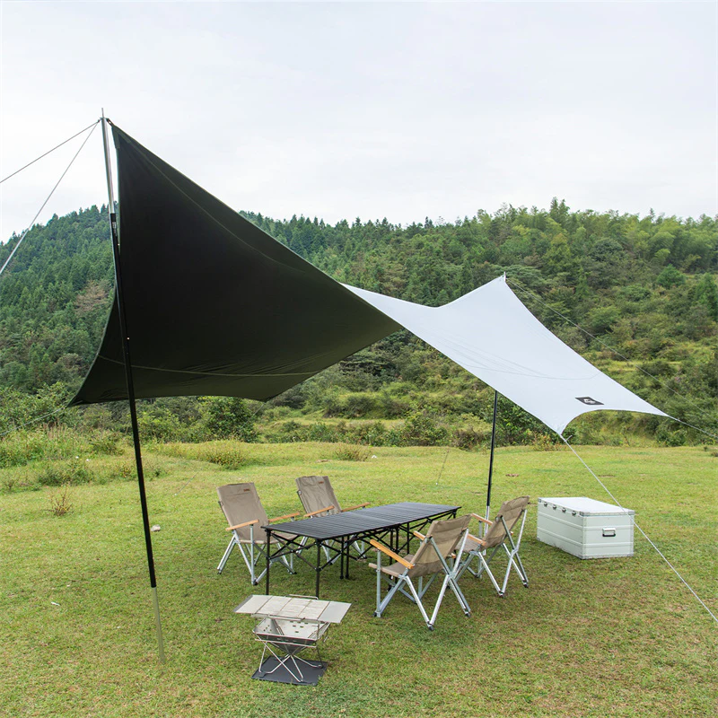 Naturehike SHARK Black Vinyl Hexagonal Sunshade - Image 19