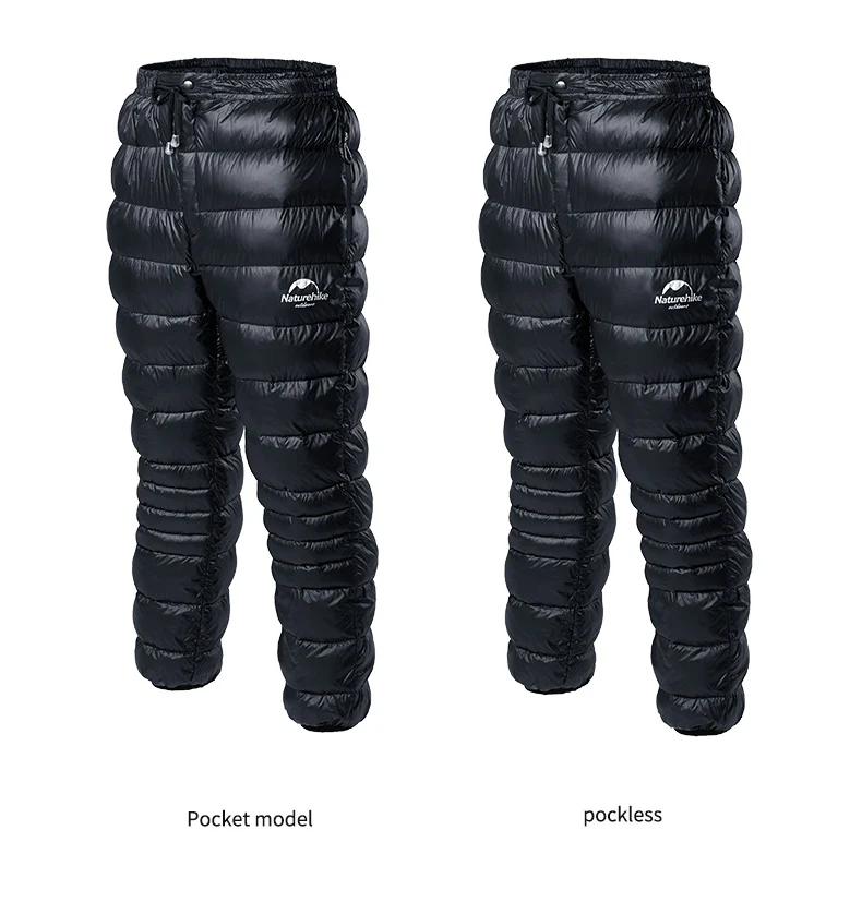 Naturehike Down Pants,Men's Women's Puffy Pants,Winter Warm Outdoor Men Women Ski Snow Pants,Camping Hiking Pants - Image 8