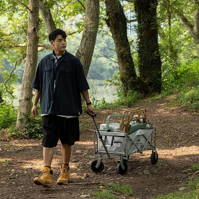 Naturehike Folding Camping Cart 100L Capacity - Image 7