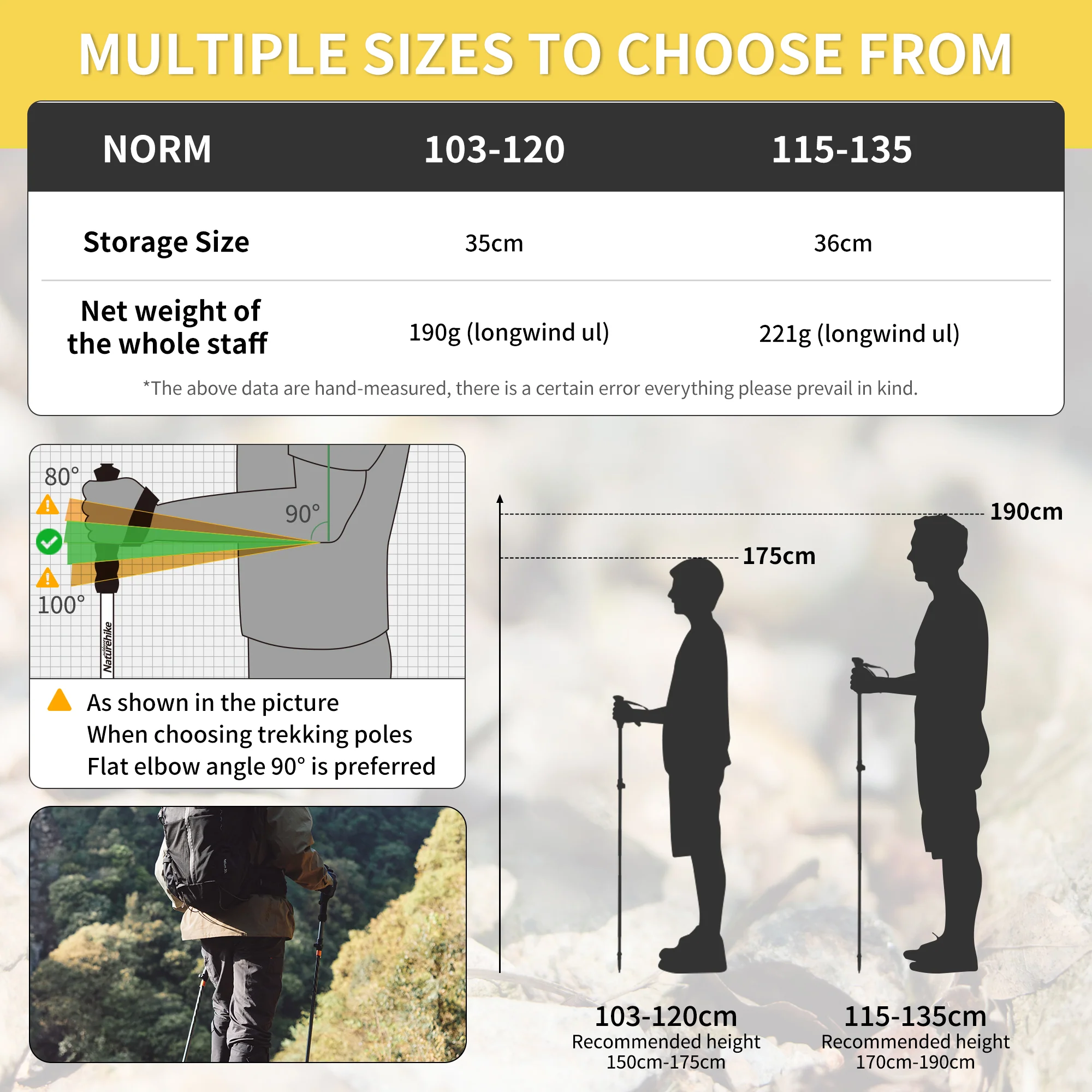 Naturehike Gale Terk UL Trekking Poles - Image 9