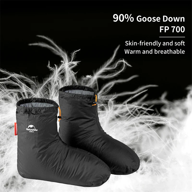 Naturehike Indoor Goose Down Foot Covers - Image 3