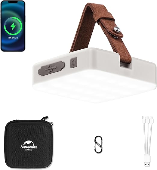 Naturehike LED Camping Light 9000mAh 1300LM 180H Rechargeable