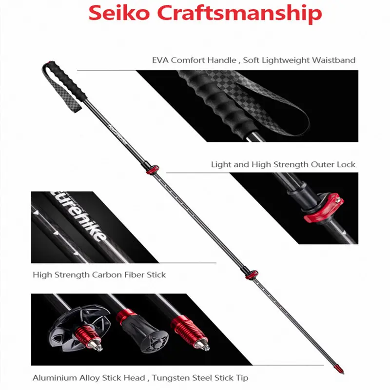 ST10 Ultralight Telescopic Trekking Pole - Image 4