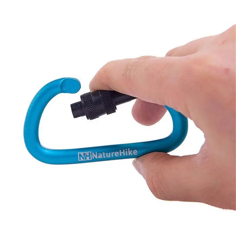 Naturehike Aluminium Alloy Multicolo D-shaped Hiking Hook - Image 5