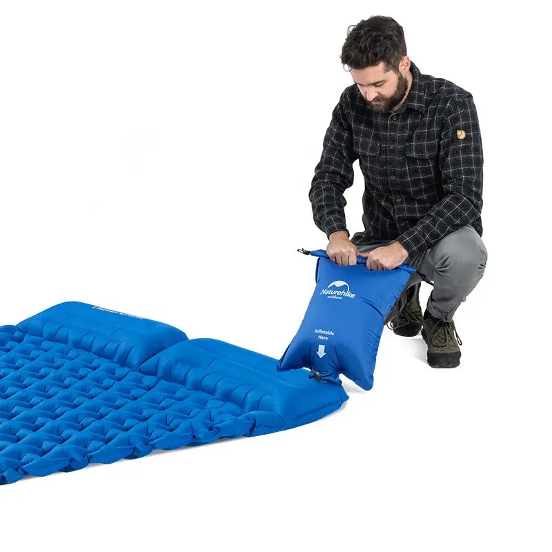 TPU Double Sleeping Pad With Pillow US - Image 5
