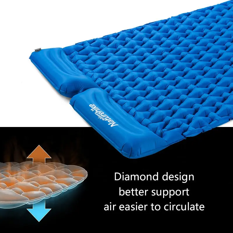 TPU Double Sleeping Pad With Pillow US - Image 6