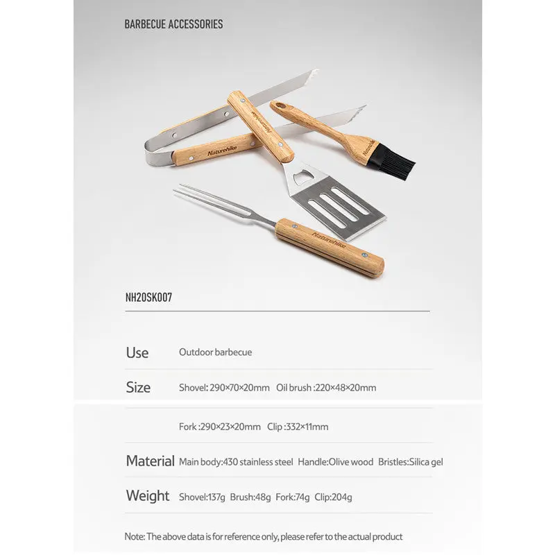 Outdoor Fork Charcoal Clip BBQ Grilling TooL - Image 7
