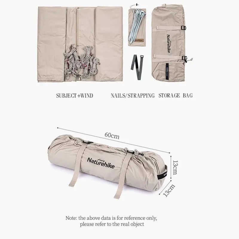 Hexagon Canvas Camping Tarp - Image 8