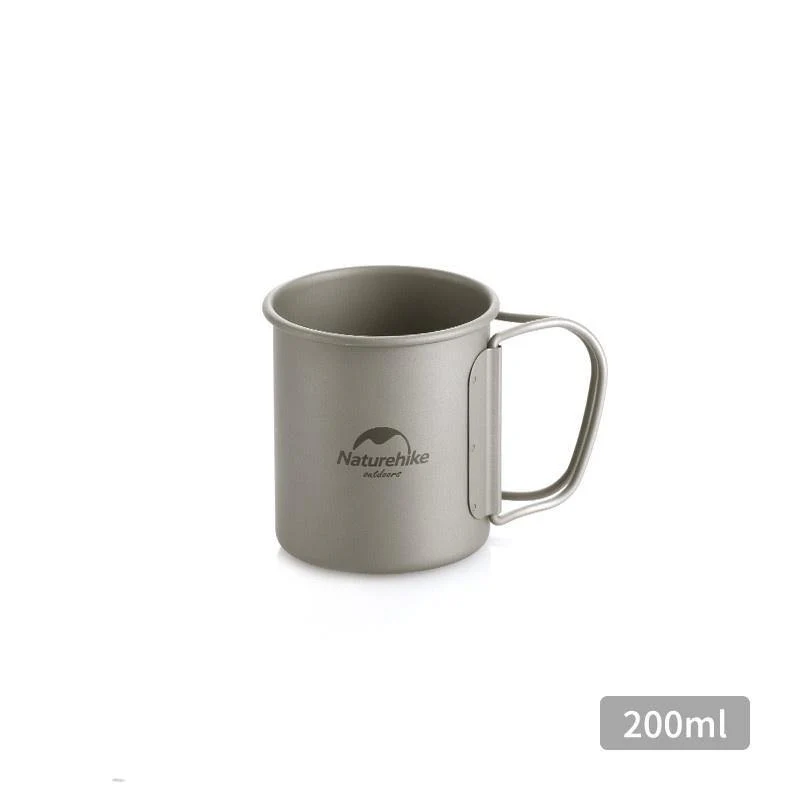 Naturehike Outdoor Ultralight Pure Titanium Cup Bowl - Image 3