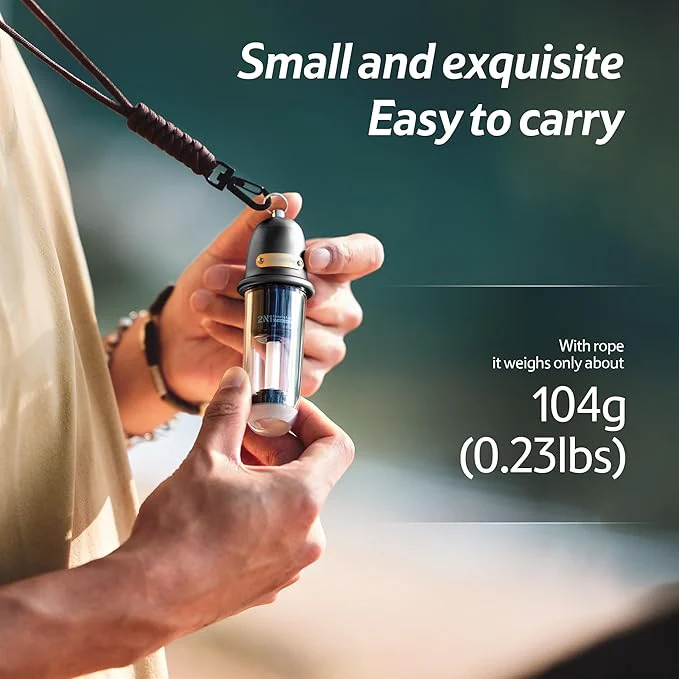 Naturehike Portable Rechargeable Camping Lamp IPX4 Waterproof Tent Light - Image 5