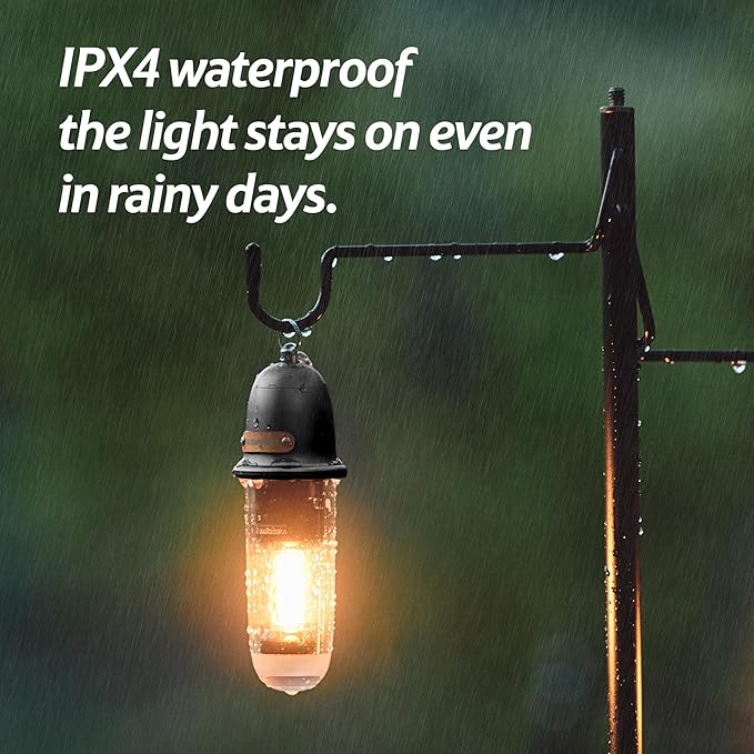 Naturehike Portable Rechargeable Camping Lamp IPX4 Waterproof Tent Light - Image 8