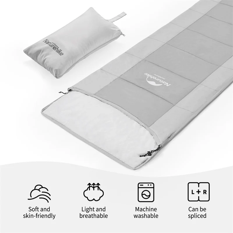 Naturehike Summer Sleeping Bag with Pillow - Image 5