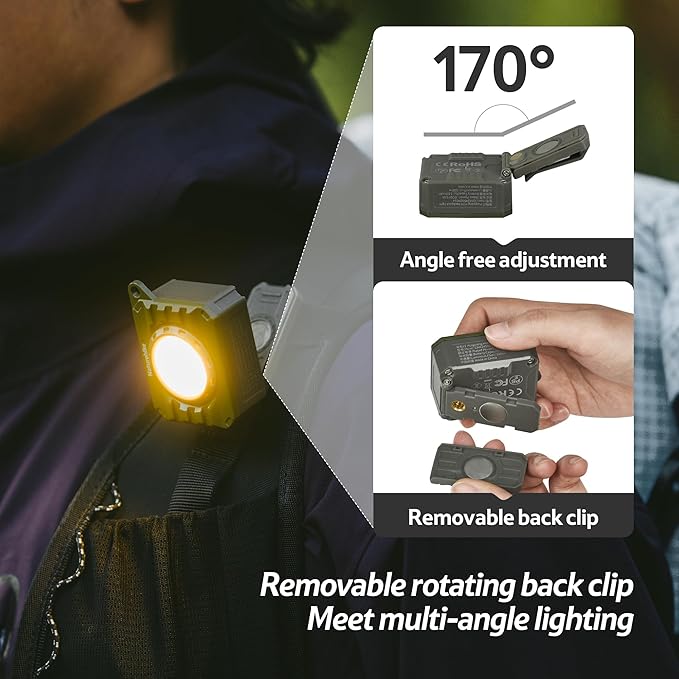Naturehike Ultralight Camping Lamp 1100mAh IP44 - Image 2
