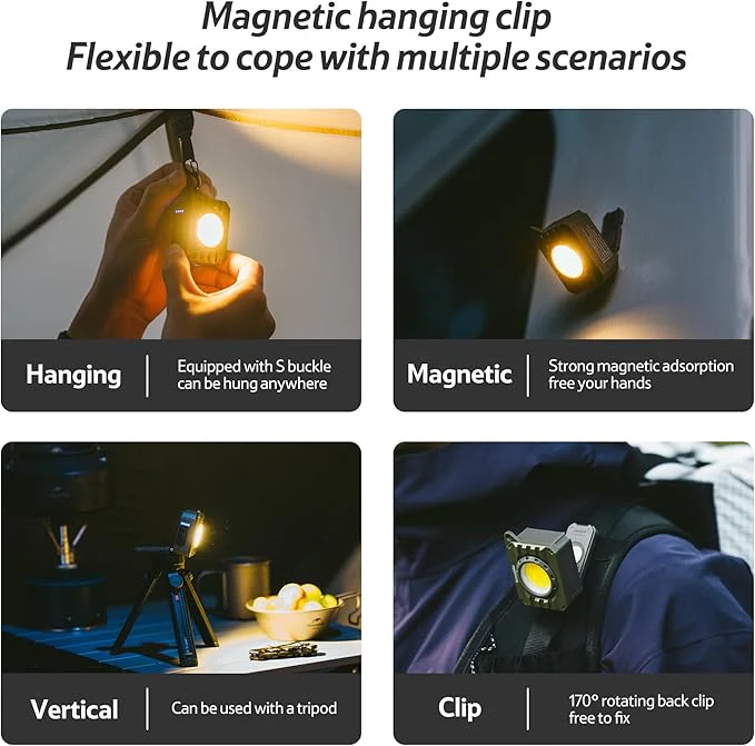 Naturehike Ultralight Camping Lamp 1100mAh IP44 - Image 3