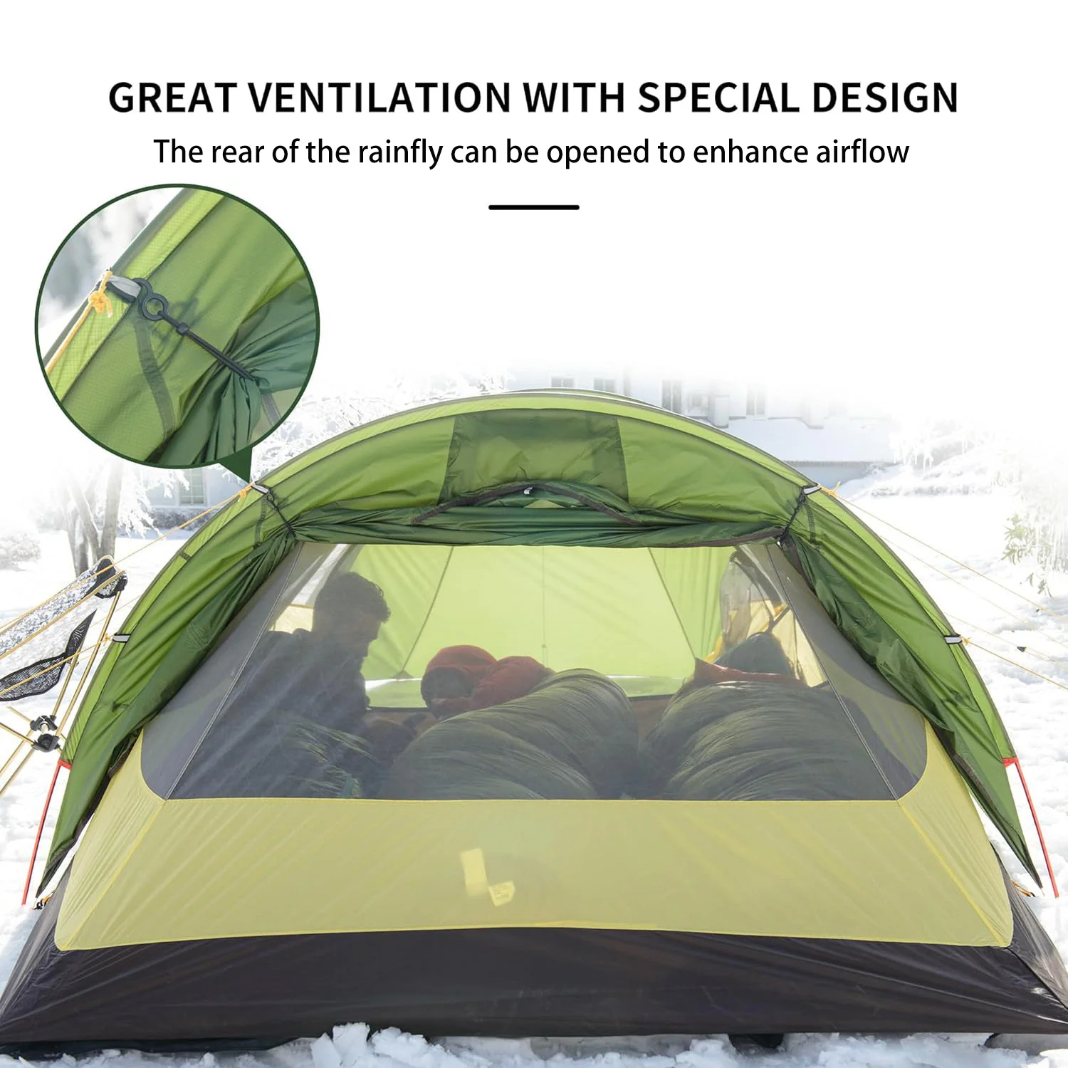 Opalus™ 3-Person 4-Season Tunnel Backpacking Tent - Image 5