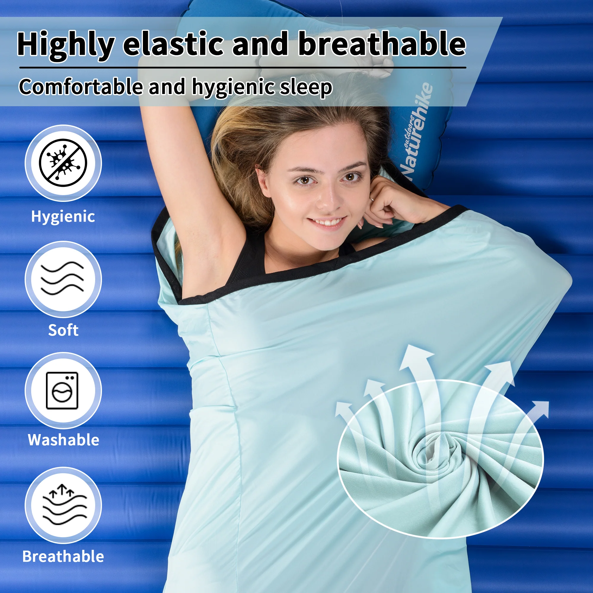 PE080™ Stretch Sleeping Bag Liner - Image 6