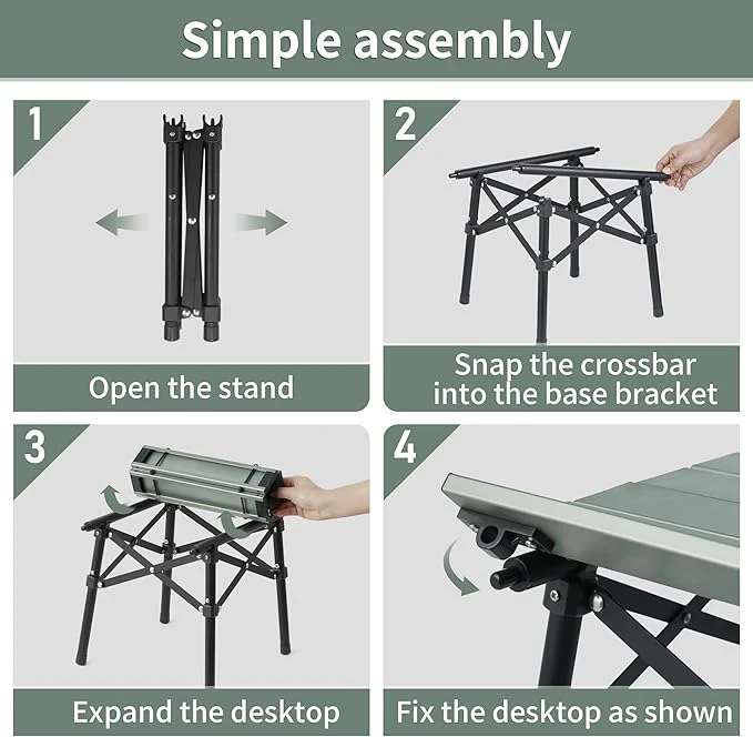 PeakLite™ L02 Folding Camping Table - Image 3