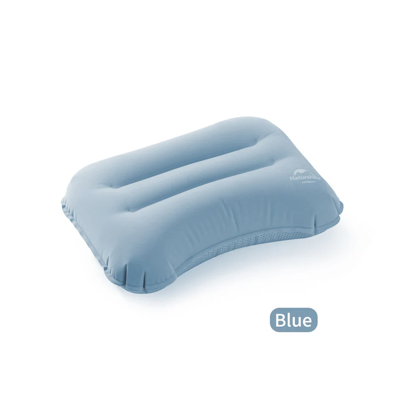 Soft TPU Flocked Inflatable Camping Pillow - Image 12