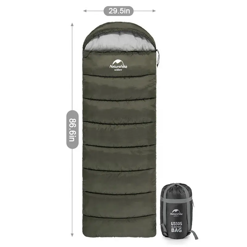 Solora™ U150 Hooded Synthetic Sleeping Bag 52°F / 11°C - Image 7
