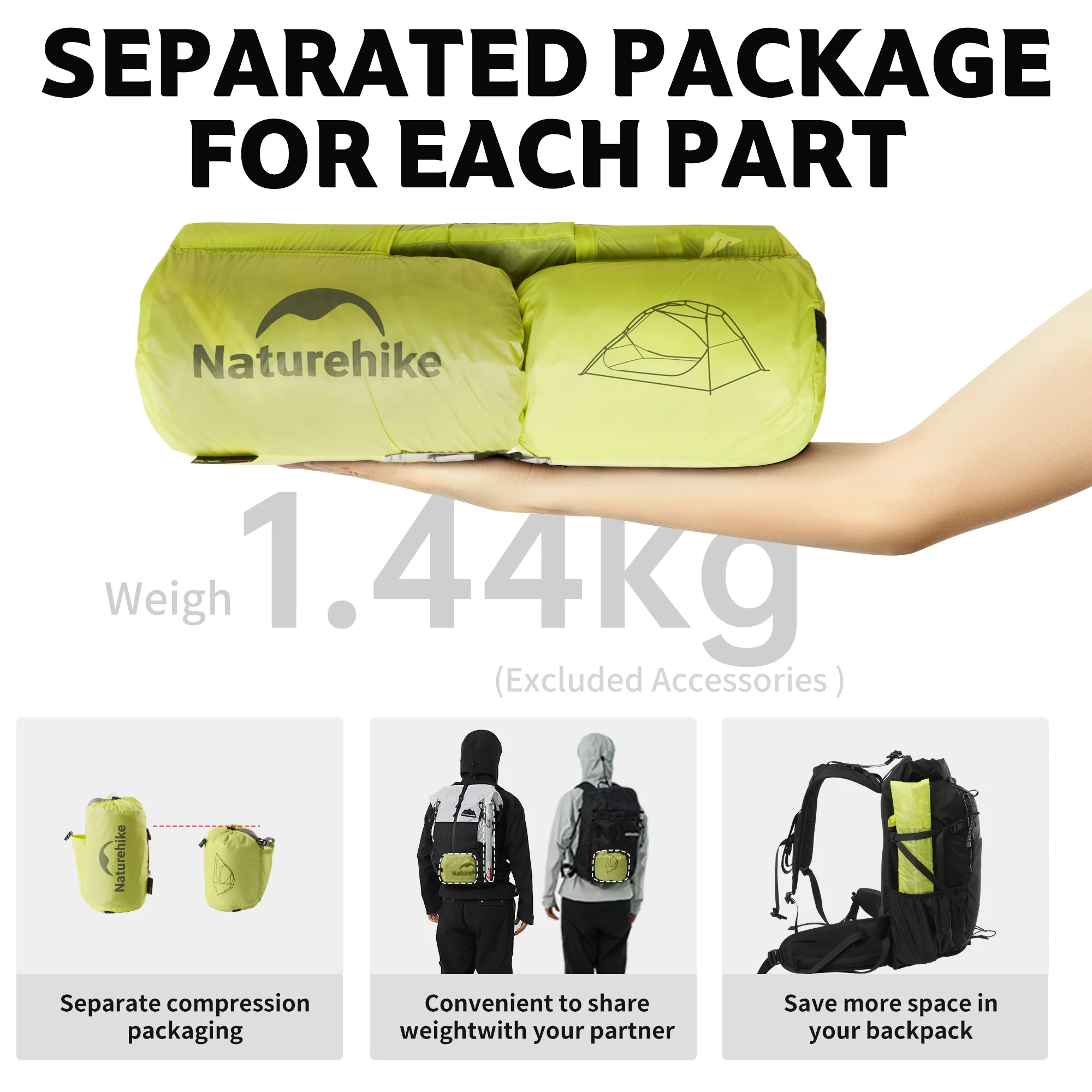 Star River™ EXT 2-Person Ultralight Backpacking Tent - Image 8