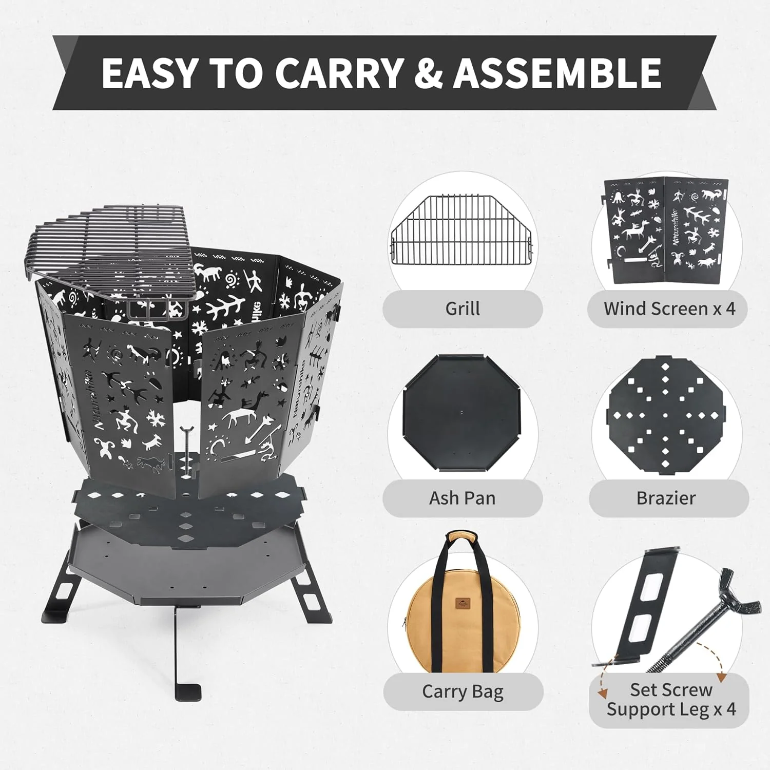 Totem™ Portable Folding Fire Pit - Image 4