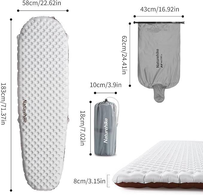 TuYe™ R5.8 Ultralight Inflatable Pad - Image 12