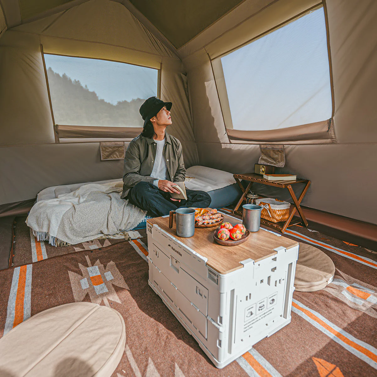 Village™ 6.0 4-Person Instant Cabin Tent - Image 15