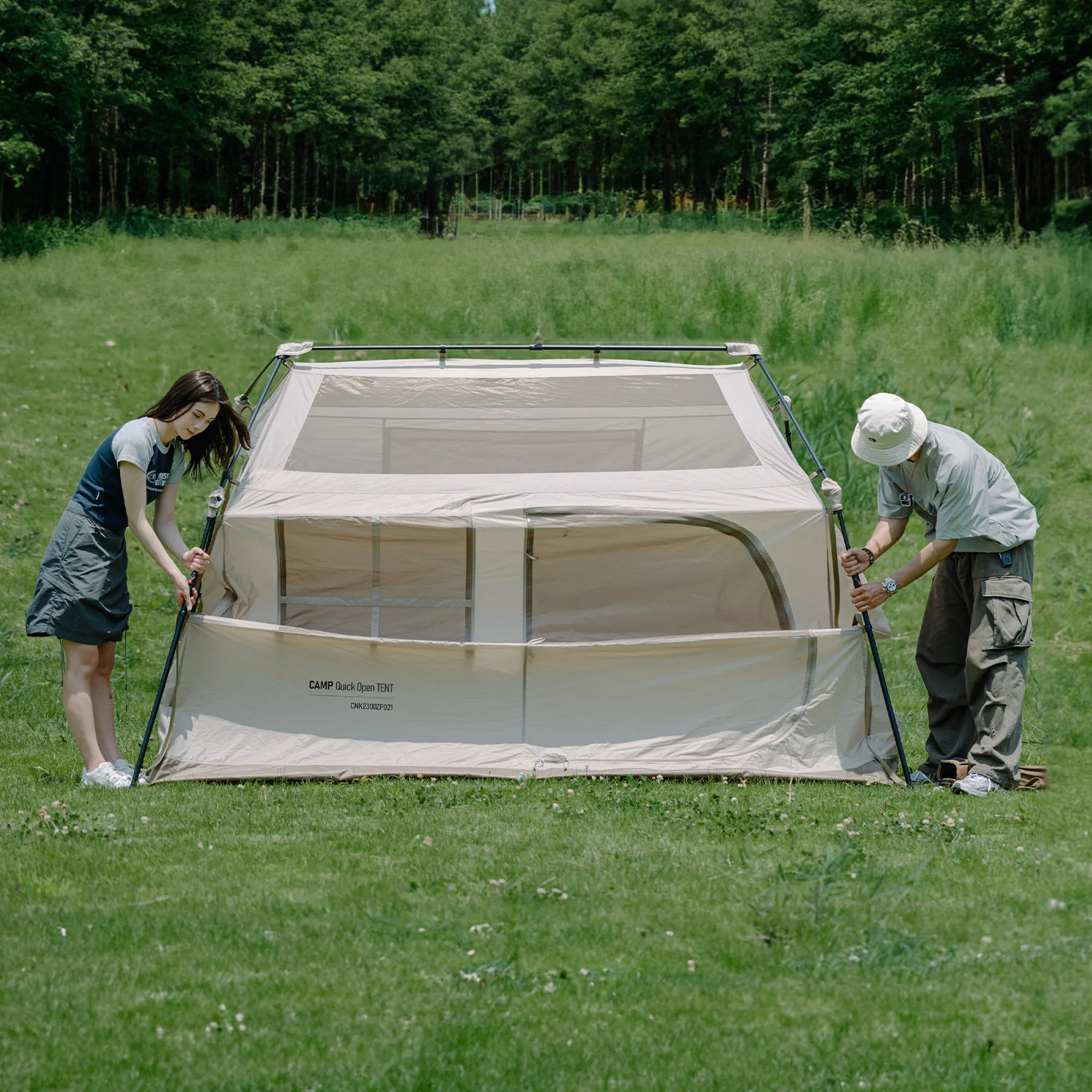 Village™ 6.0 4-Person Instant Cabin Tent - Image 8