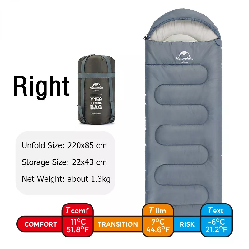 Y150L™ Hooded Synthetic Sleeping Bag 52°F / 11°C - Image 8
